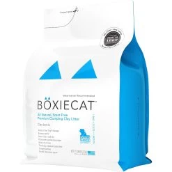 Boxiecat Premium Unscented Clumping Clay Cat Litter