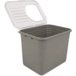 Petmate Top Entry Litter Pan -Purrfect Litter Shop 105471 PT2. AC SS1800 V1536765303