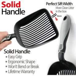 IPrimio Sifter With Non-Stick Litter Scooper 11 IPrimio Sifter With Non-Stick Litter Scooper -Purrfect Litter Shop 107172 PT2. AC SS1800 V1518103354