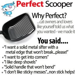 IPrimio Sifter With Non-Stick Litter Scooper 14 IPrimio Sifter With Non-Stick Litter Scooper -Purrfect Litter Shop 107172 PT5. AC SS1800 V1518103358