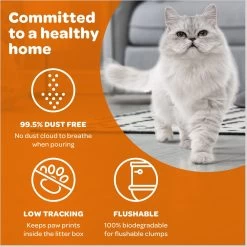 SWheat Scoop Premium+ Unscented Natural Clumping Wheat Cat Litter -Purrfect Litter Shop 107357 PT4. AC SS1800 V1667519660