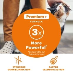 SWheat Scoop Premium+ Unscented Natural Clumping Wheat Cat Litter -Purrfect Litter Shop 107357 PT5. AC SS1800 V1667520018