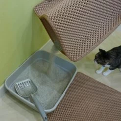 Moonshuttle Blackhole Litter Mat -Purrfect Litter Shop 109510 PT2. AC SS1800 V1484838539