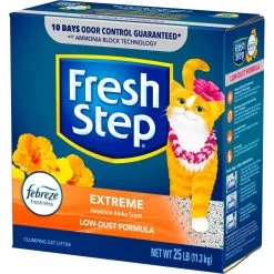 Fresh Step Hawaiian Aloha Scented Clumping Clay Cat Litter -Purrfect Litter Shop 111378 PT8. AC SS1800 V1694455149