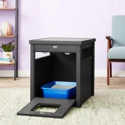 New Age Pet ECOFLEX Litter Box Cover End Table -Purrfect Litter Shop 115488 PT2. AC SS1800 V1537470129