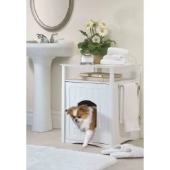 Merry Products Washroom Night Stand Multifunctional Litter Pan Cover 7 Merry Products Washroom Night Stand Multifunctional Litter Pan Cover -Purrfect Litter Shop 118008 PT3. AC SS1800 V1491928153