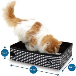 Necoichi Portable Cat Litter Box 9 Necoichi Portable Cat Litter Box -Purrfect Litter Shop 119037 PT6. AC SS1800 V1537469816