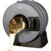 Litter Spinner Cat Litter Box For Small Cats