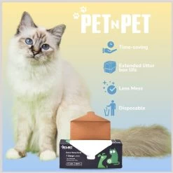 PET N PET Cat Litter Box Liners -Purrfect Litter Shop 131570 PT5. AC SS1800 V1695932478