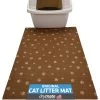 Drymate Protective & Decorative Cat Litter Mat, Brown Stripe, Large, 20-in X 28-in -Purrfect Litter Shop 134957 MAIN. AC SS1800 V1692932482
