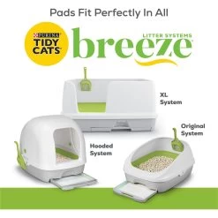 Tidy Cats Breeze Spring Clean Scented Litter System Cat Pads -Purrfect Litter Shop 139317 PT3. AC SS1800 V1700162689