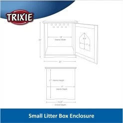 TRIXIE Wooden Cat Home & Litter Box Cover -Purrfect Litter Shop 139642 PT2. AC SS1800 V1685977236