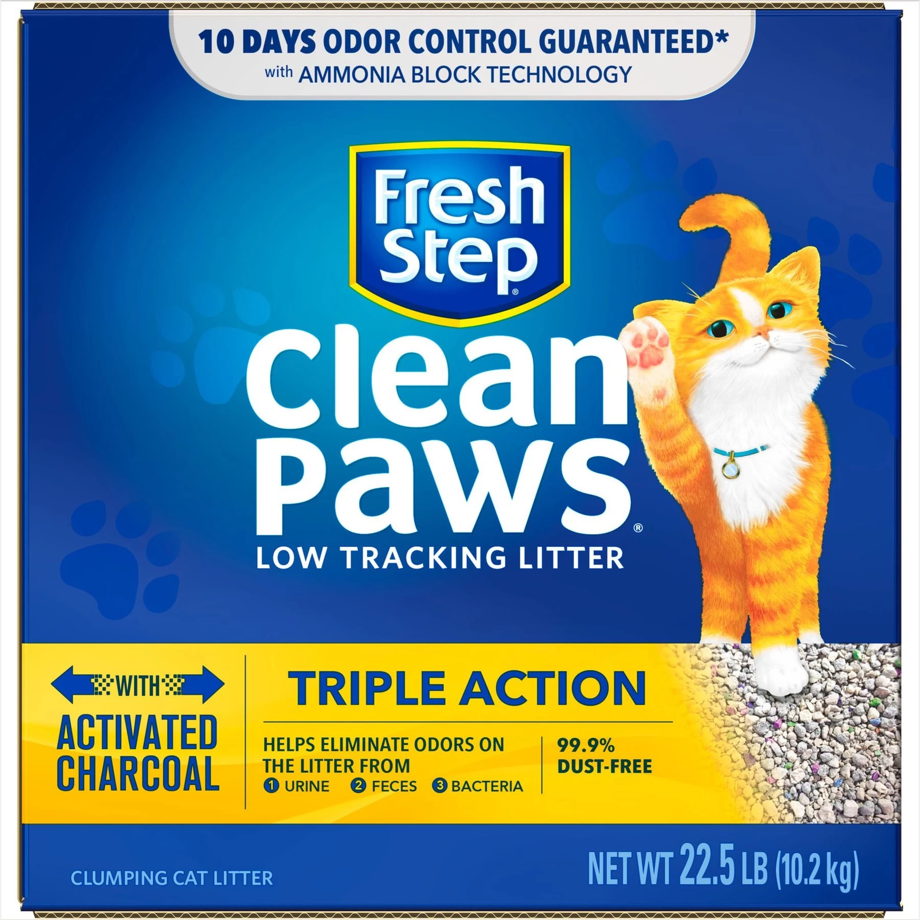 Fresh Step Clean Paws Scented Clumping Clay Cat Litter 4 Fresh Step Clean Paws Scented Clumping Clay Cat Litter - Image 2