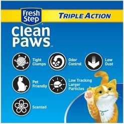 Fresh Step Clean Paws Scented Clumping Clay Cat Litter 17 Fresh Step Clean Paws Scented Clumping Clay Cat Litter -Purrfect Litter Shop 141502 PT6. AC SS1800 V1694459345