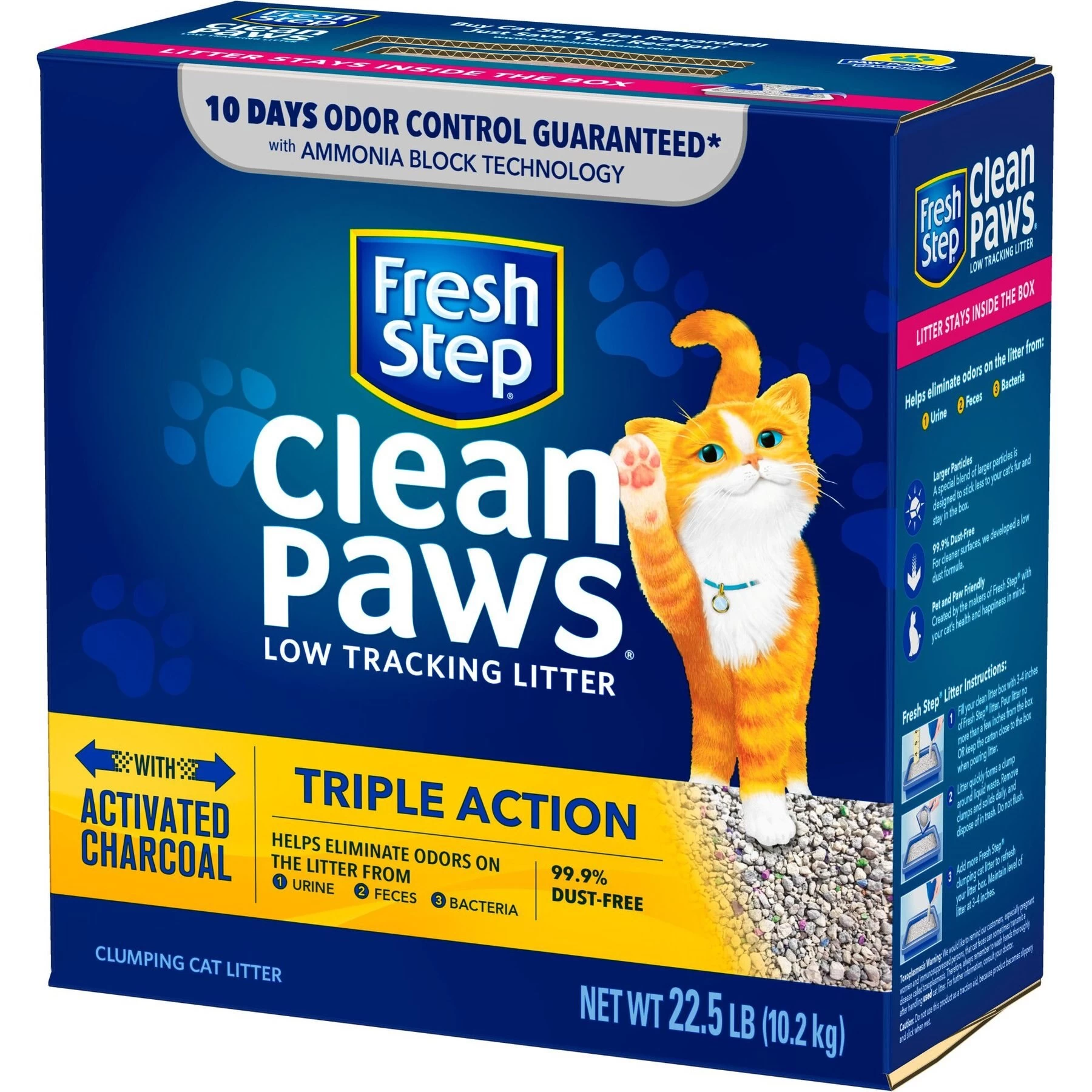 Fresh Step Clean Paws Scented Clumping Clay Cat Litter 11 Fresh Step Clean Paws Scented Clumping Clay Cat Litter - Image 9