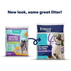 Frisco Lavender Fields Scented Clumping Clay Cat Litter, 40-lb Bag -Purrfect Litter Shop 142651 PT1. AC SS1800 V1657655543