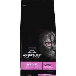 World's Best Picky Cat Unscented Clumping Corn Cat Litter