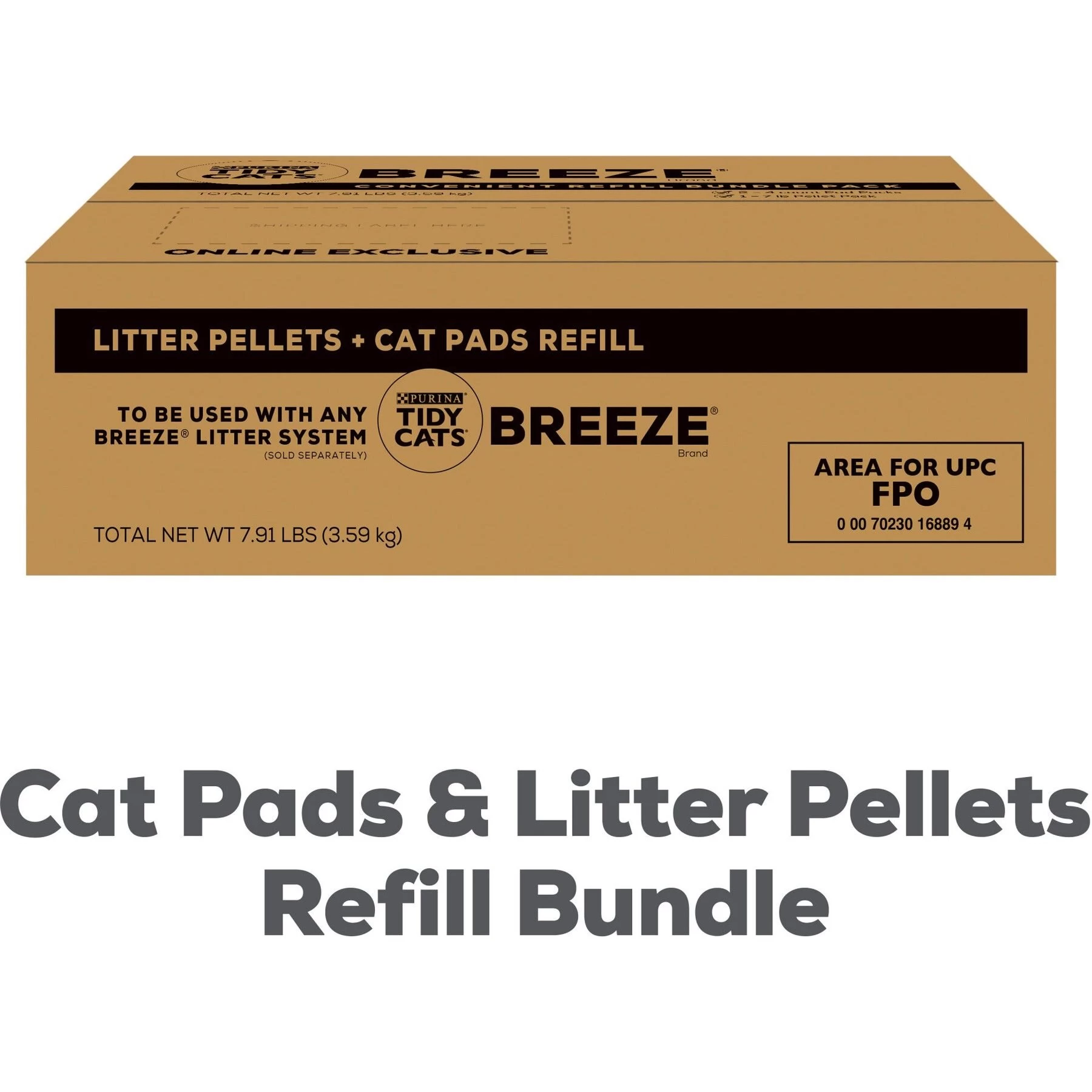 Tidy Cats Breeze Cat Pads & Litter Pellets Bundle Pack 4 Tidy Cats Breeze Cat Pads & Litter Pellets Bundle Pack - Image 2