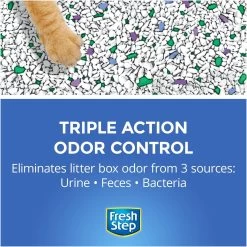 Fresh Step Triple Action Scented Clumping Clay Cat Litter 12 Fresh Step Triple Action Scented Clumping Clay Cat Litter -Purrfect Litter Shop 154032 PT2. AC SS1800 V1695149126