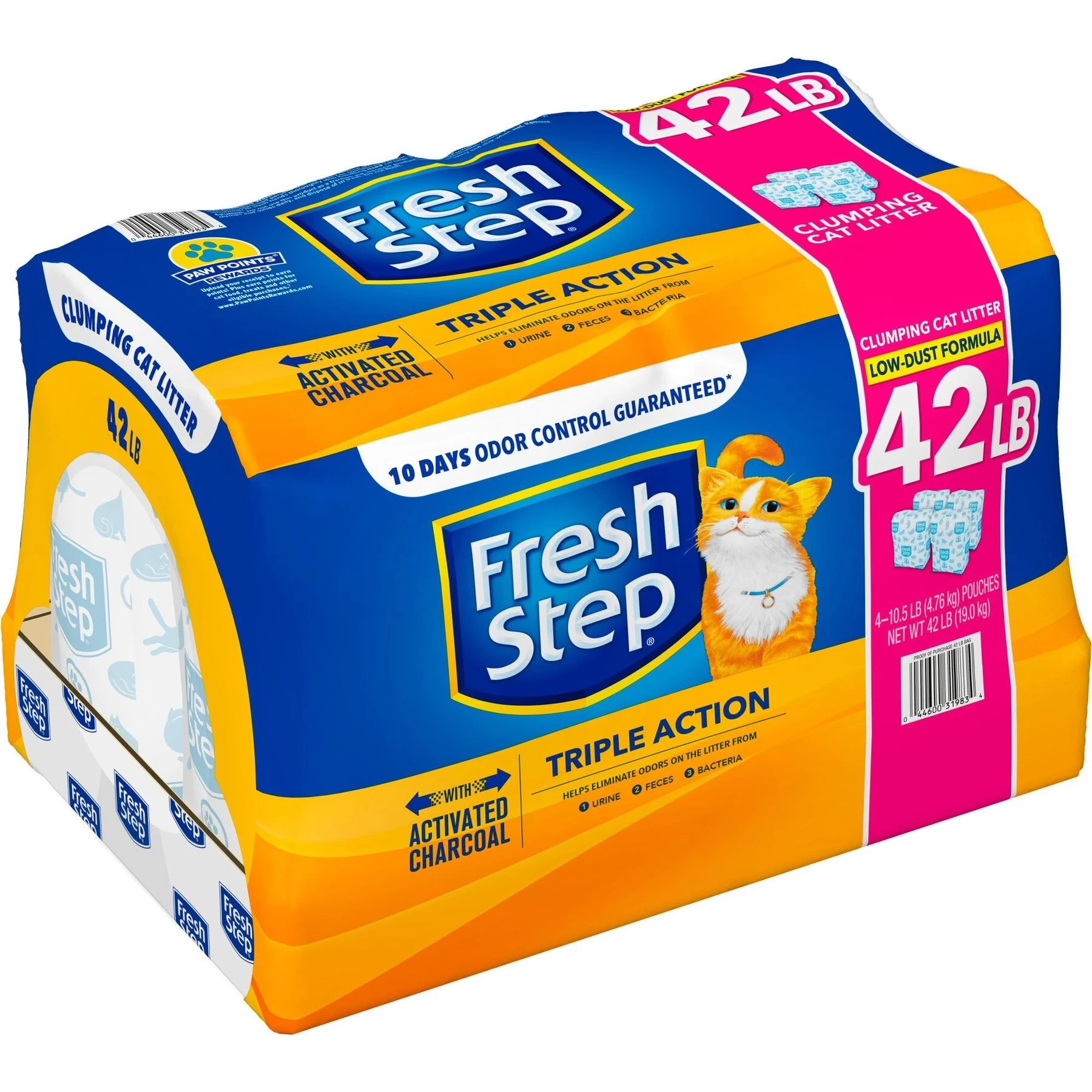 Fresh Step Triple Action Scented Clumping Clay Cat Litter 9 Fresh Step Triple Action Scented Clumping Clay Cat Litter - Image 7