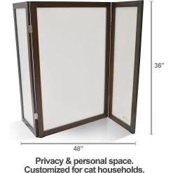 PetFusion Modest Cat Litter Box Privacy Screen -Purrfect Litter Shop 156734 PT2. AC SS1800 V1548271361