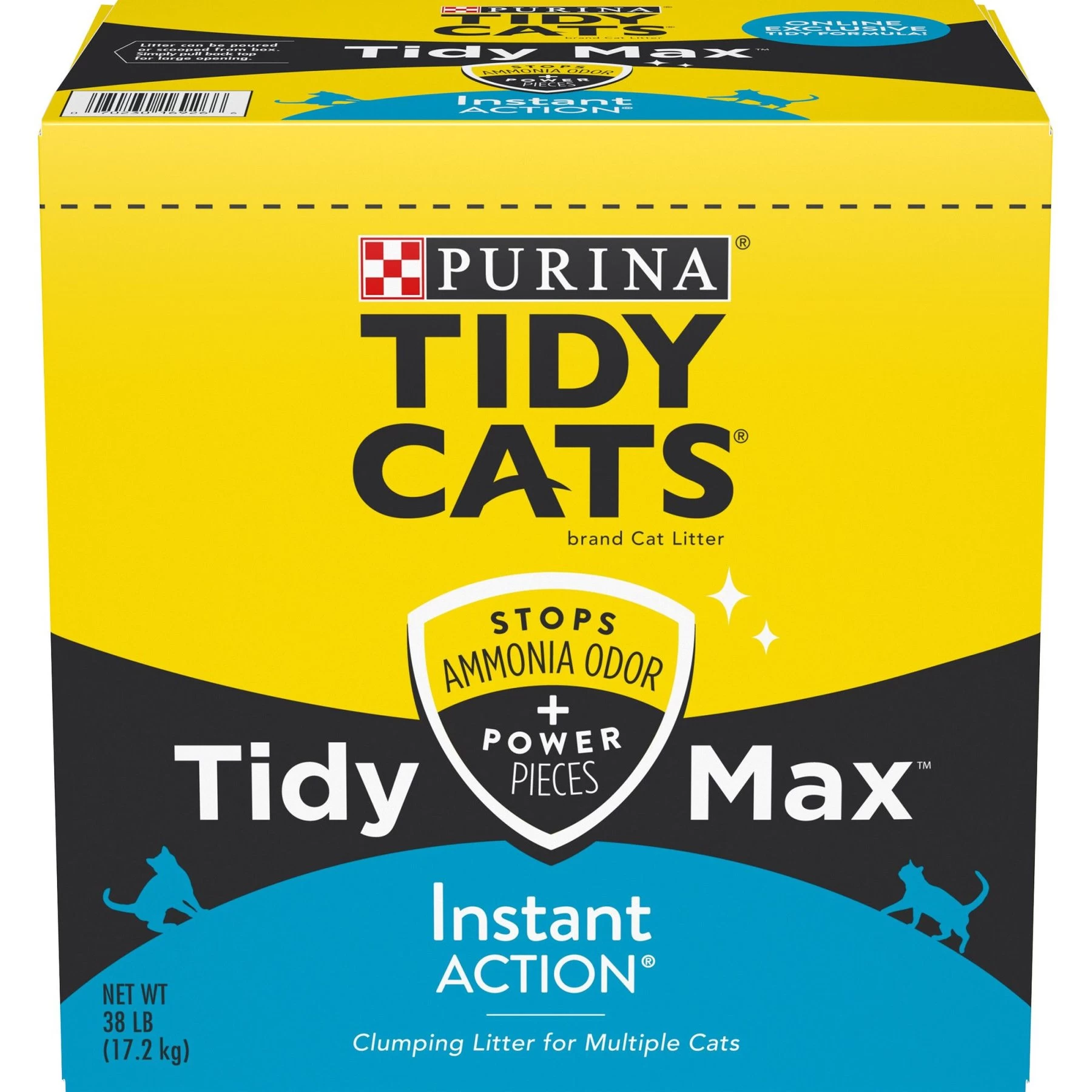 Tidy Max Instant Action Scented Clumping Clay Cat Litter 3 Tidy Max Instant Action Scented Clumping Clay Cat Litter