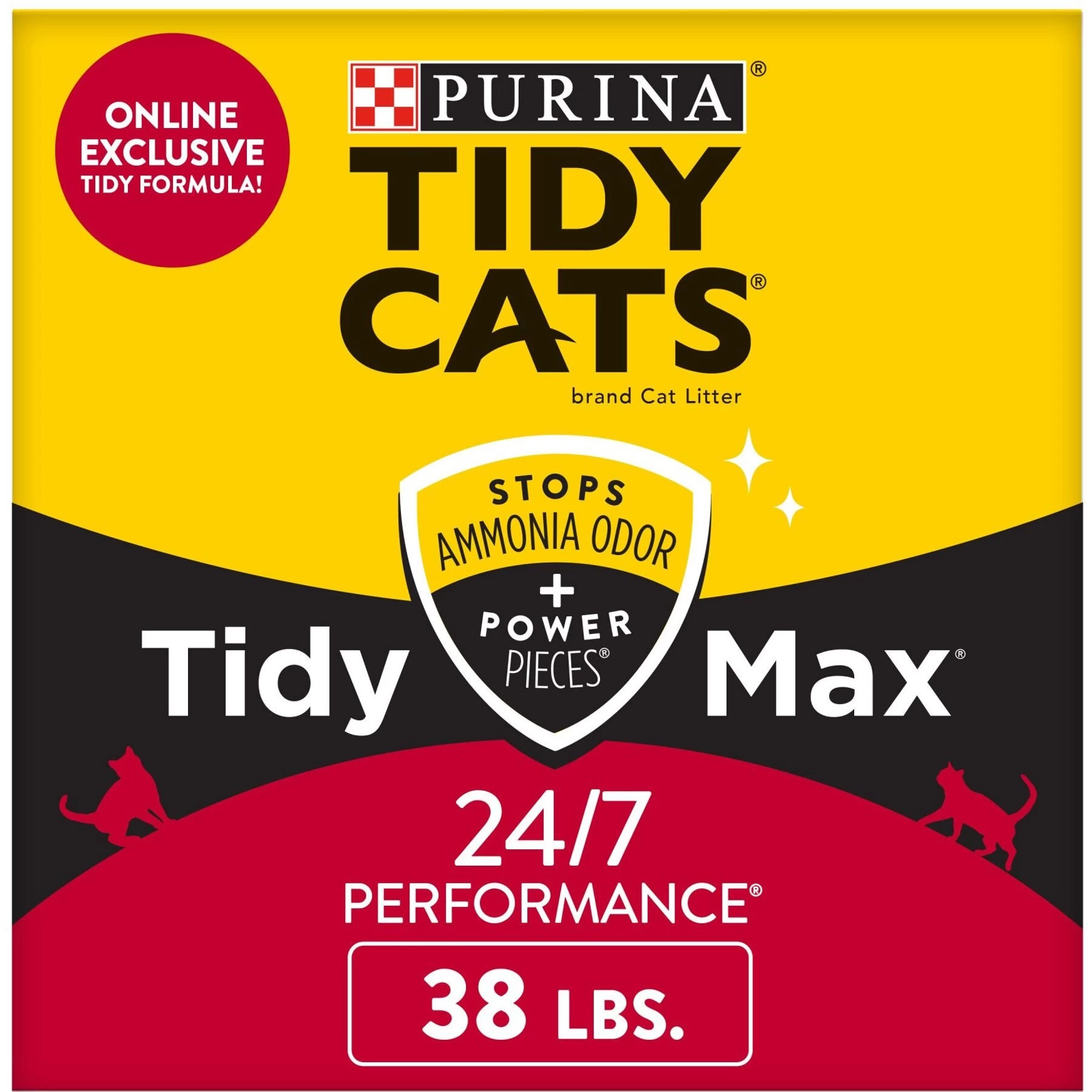 Tidy Max 24/7 Performance Scented Clumping Clay Cat Litter 3 Tidy Max 24/7 Performance Scented Clumping Clay Cat Litter