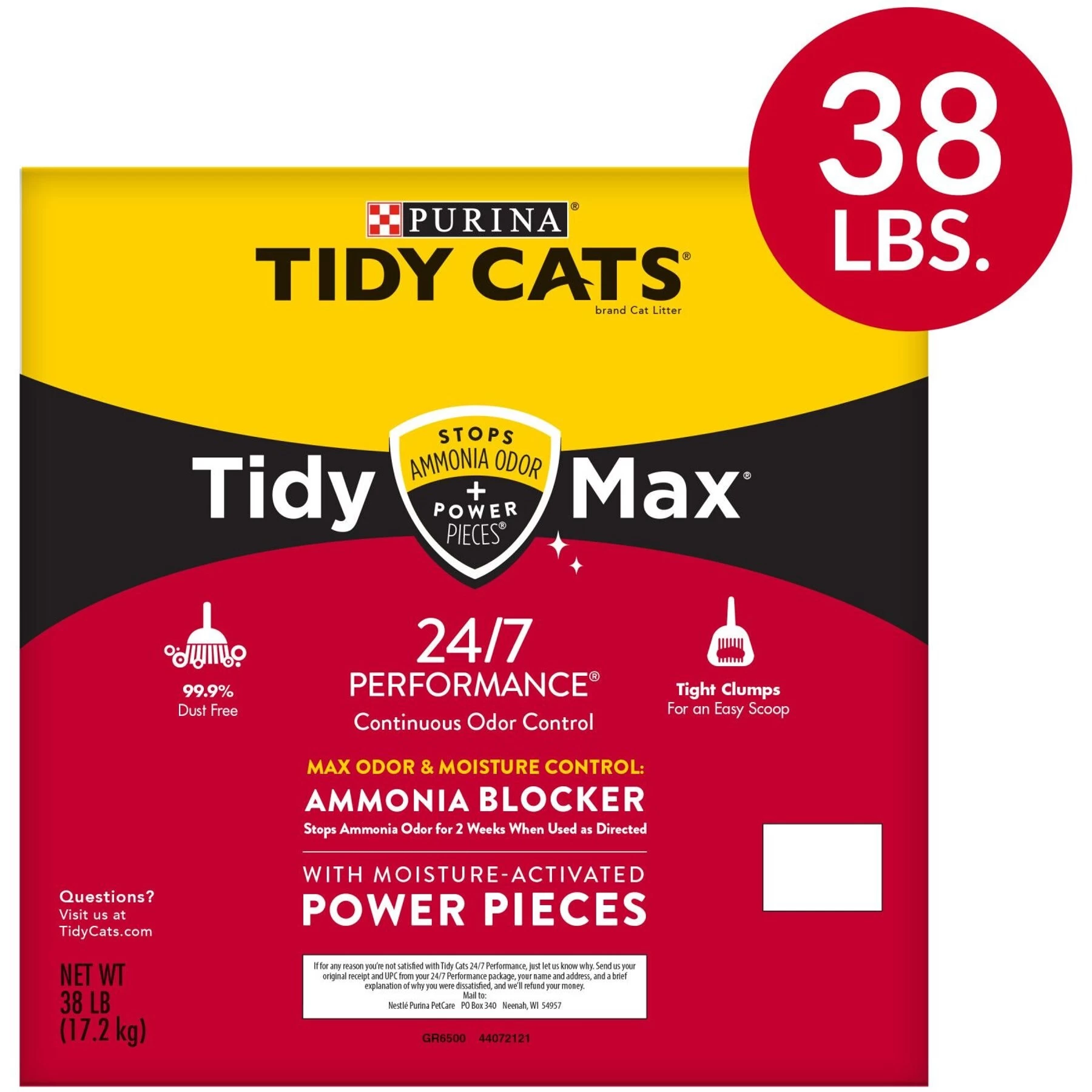 Tidy Max 24/7 Performance Scented Clumping Clay Cat Litter 4 Tidy Max 24/7 Performance Scented Clumping Clay Cat Litter - Image 2