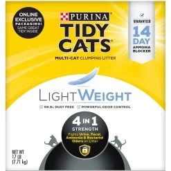 Tidy Cats Lightweight 4-in-1 Scented Clumping Clay Cat Litter
