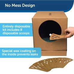 PetSafe Disposable Collapsible Litter Box With ScoopFree Crystal Litter -Purrfect Litter Shop 166221 PT3. AC SS1800 V1700155508