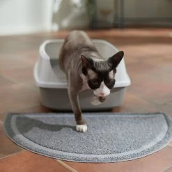 Frisco Half Moon Cat Litter Mat -Purrfect Litter Shop 166302 PT3. AC SS1800 V1675280727