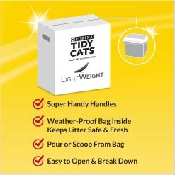 Tidy Cats Free & Clean Lightweight Unscented Clumping Clay Cat Litter -Purrfect Litter Shop 172471 PT3. AC SS1800 V1695847305
