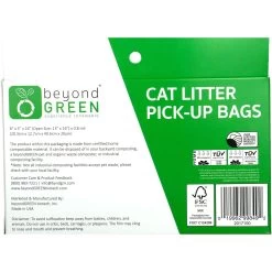 BeyondGREEN Plant-Based Cat Litter Waste Bags -Purrfect Litter Shop 172572 PT2. AC SS1800 V1702062098