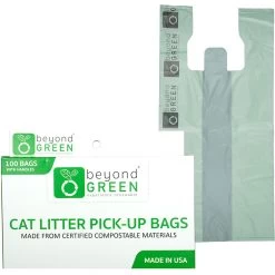 BeyondGREEN Plant-Based Cat Litter Waste Bags -Purrfect Litter Shop 172572 PT3. AC SS1800 V1702062099