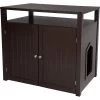 Arf Pets Enclosed Table Cat Litter Box