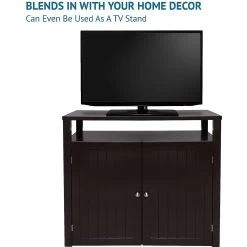 Arf Pets Enclosed Table Cat Litter Box -Purrfect Litter Shop 173267 PT5. AC SS1800 V1561391527