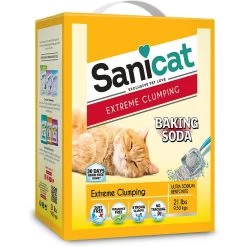 Sanicat Extreme Unscented Clumping Clay Cat Litter