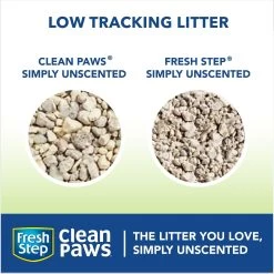 Fresh Step Clean Paws Simply Unscented Clumping Clay Cat Litter 13 Fresh Step Clean Paws Simply Unscented Clumping Clay Cat Litter -Purrfect Litter Shop 179540 PT2. AC SS1800 V1695151040