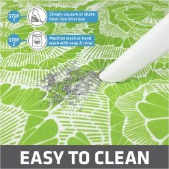 Drymate Protective & Decorative Cat Litter Mat, Surf Green, Large, 20-in X 28-in 11 Drymate Protective & Decorative Cat Litter Mat, Surf Green, Large, 20-in X 28-in -Purrfect Litter Shop 181542 PT4. AC SS1800 V1689627173