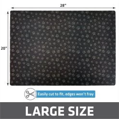 Drymate Protective & Decorative Cat Litter Mat, Paw Path Tan, Large, 20-in X 28-in -Purrfect Litter Shop 181546 PT4. AC SS1800 V1689627125