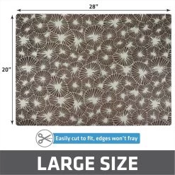 Drymate Protective & Decorative Cat Litter Mat, Kahopo Grey, Large, 20-in X 28-in -Purrfect Litter Shop 181548 PT5. AC SS1800 V1691003593