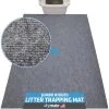 Drymate Jumbo Ridged Cat Litter Trapping Mat, Grey, 36-in X 47-in -Purrfect Litter Shop 181552 MAIN. AC SS1800 V1693235529