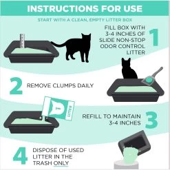 Arm & Hammer Litter SLIDE Easy Clean-Up Clumping Cat Litter Non-Stop Odor Control With 10 Days Of Odor Control -Purrfect Litter Shop 184408 PT7. AC SS1800 V1663797711