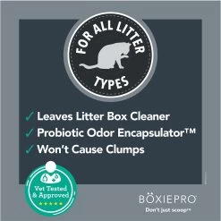 Boxiecat Litter Extender Probiotic Odor Encapsulator Spray, 24-oz Bottle 15 Boxiecat Litter Extender Probiotic Odor Encapsulator Spray, 24-oz Bottle -Purrfect Litter Shop 186407 PT6. AC SS1800 V1643997484