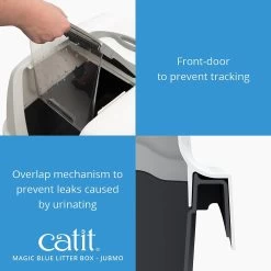 Catit Magic Blue Cat Litter Box 13 Catit Magic Blue Cat Litter Box -Purrfect Litter Shop 191588 PT3. AC SS1800 V1628094080