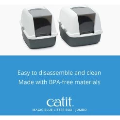 Catit Magic Blue Cat Litter Box 17 Catit Magic Blue Cat Litter Box -Purrfect Litter Shop 191588 PT7. AC SS1800 V1628094080