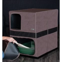 Pet Gear Prp Pawty Space Saver Cat Litter Box Enclosure -Purrfect Litter Shop 200702 PT2. AC SS1800 V1573165092