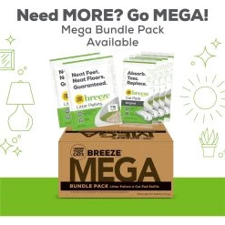 Tidy Cats Breeze X-Large Multi-Cat Starter Kit Litter Box, Litter Pallets & Pads -Purrfect Litter Shop 205982 PT4. AC SS1800 V1700156503