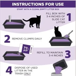 Arm & Hammer Litter Slide Multi-Cat Scented Clumping Clay Cat Litter -Purrfect Litter Shop 207535 PT4. AC SS1800 V1676491990