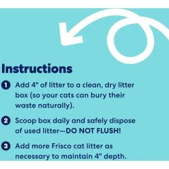 Frisco Lightweight Unscented Clumping Cat Litter -Purrfect Litter Shop 230716 PT5. AC SS1800 V1657656284